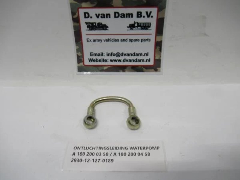 Ontluchtingsleiding waterpomp
