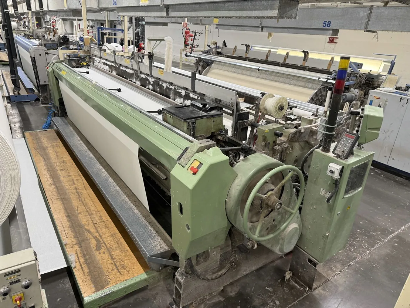 5x Sulzer - P7100 B 360 N2 EP Q D1 projectiel weefmachine - 6