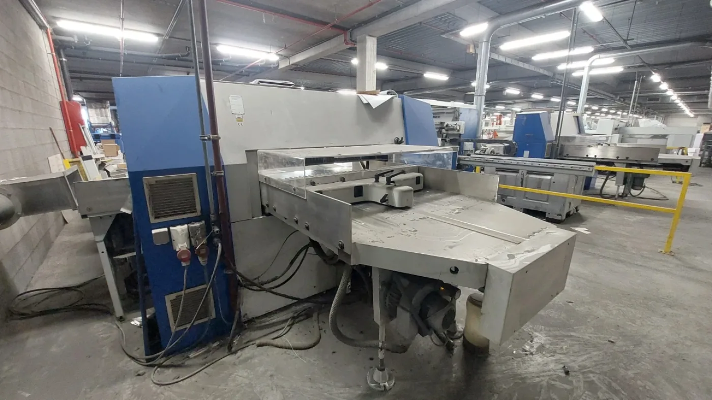 Wohlenberg 115 guillotine flow line - 2