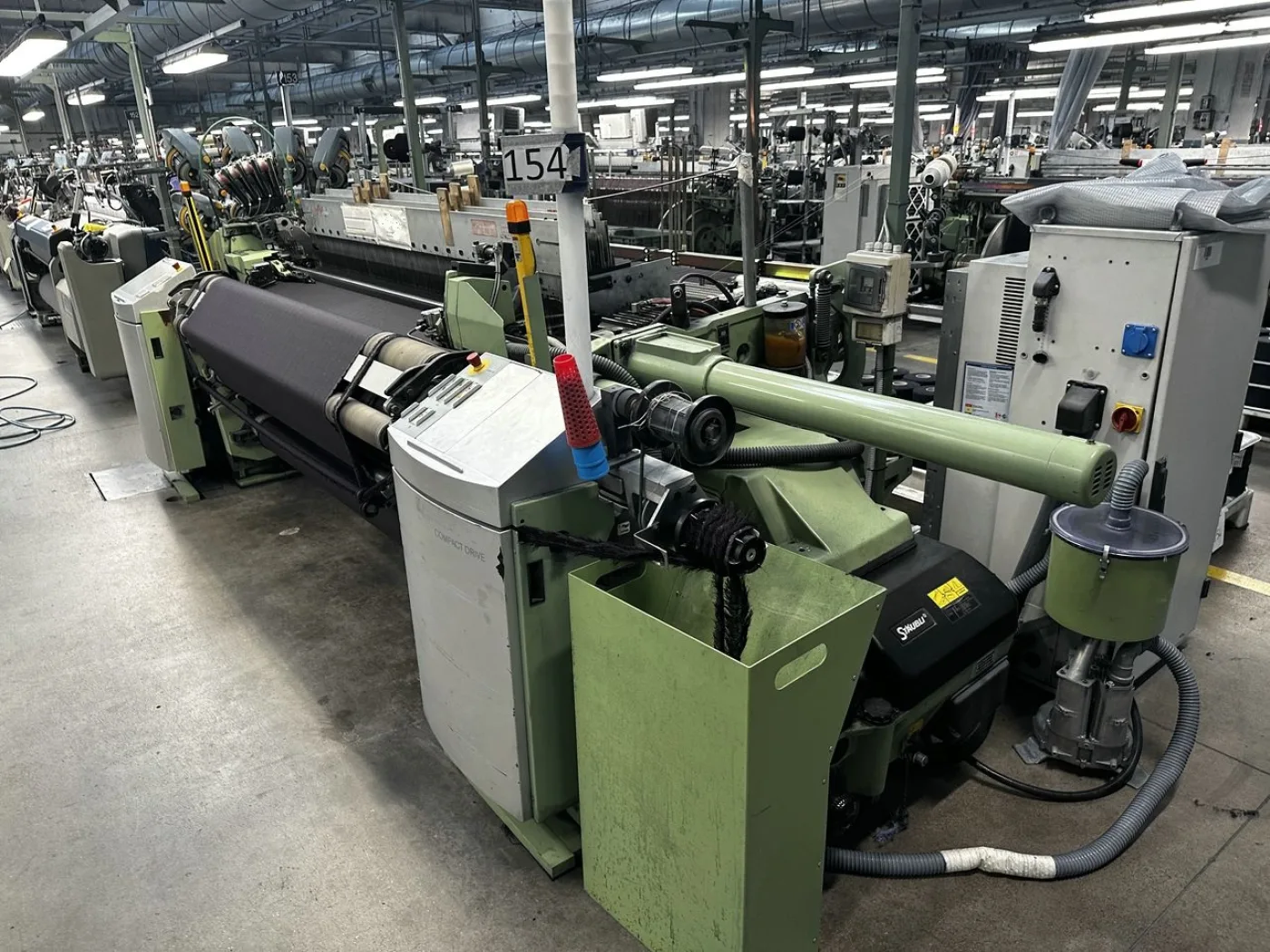 6x Dornier - grijperweefmachine PTS 8/S C - 2