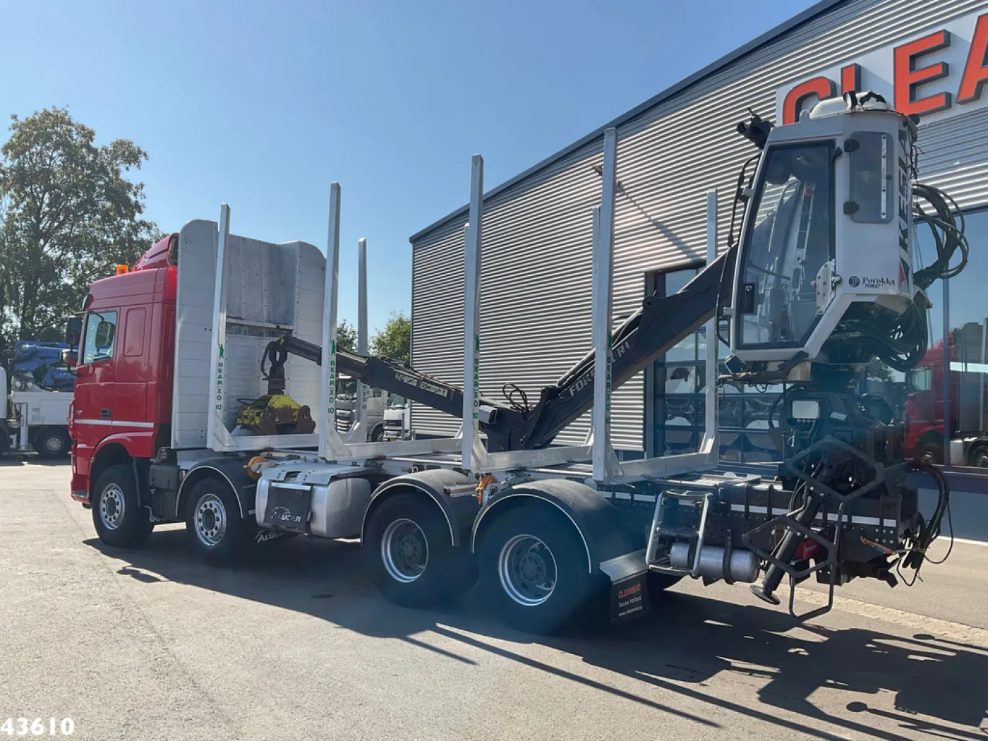 DAF FAD XF 530 8x4 Holzkran - 6