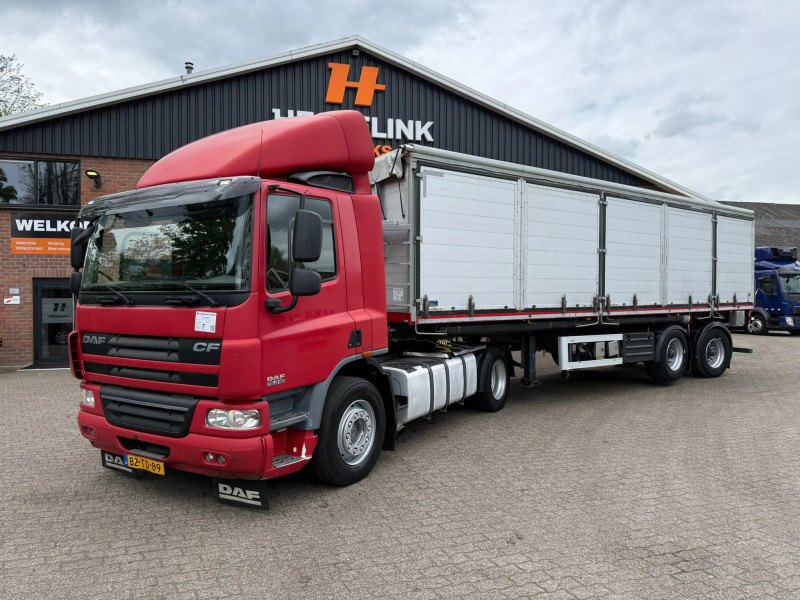 CUPPERS KO 12-20 SL Blow tipper/Schleuse +DAF CF 3 Compartments