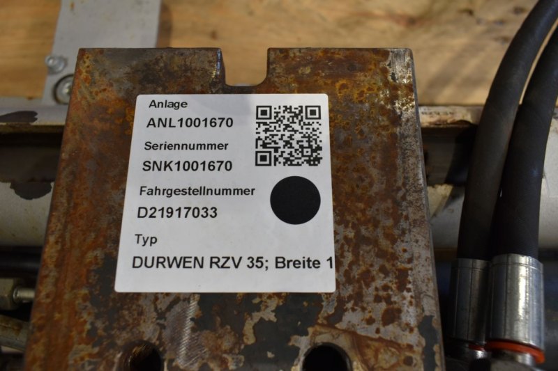 Zinkenverstellgerät Durwen DURWEN RZV 35; Breite 1150 mm (2019)