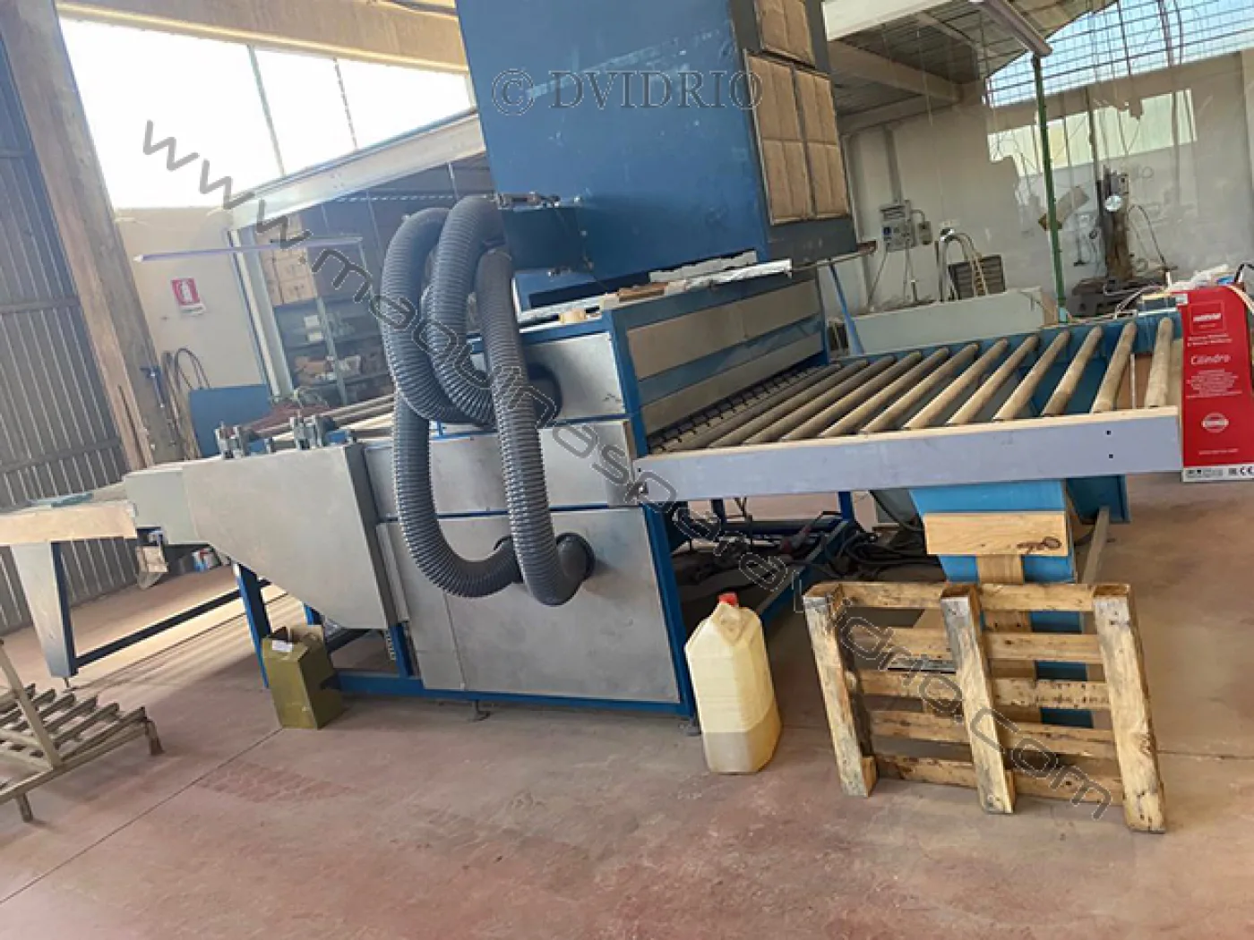 LAVADORA HORIZONTAL PARA VIDRIO BOVONE - 2