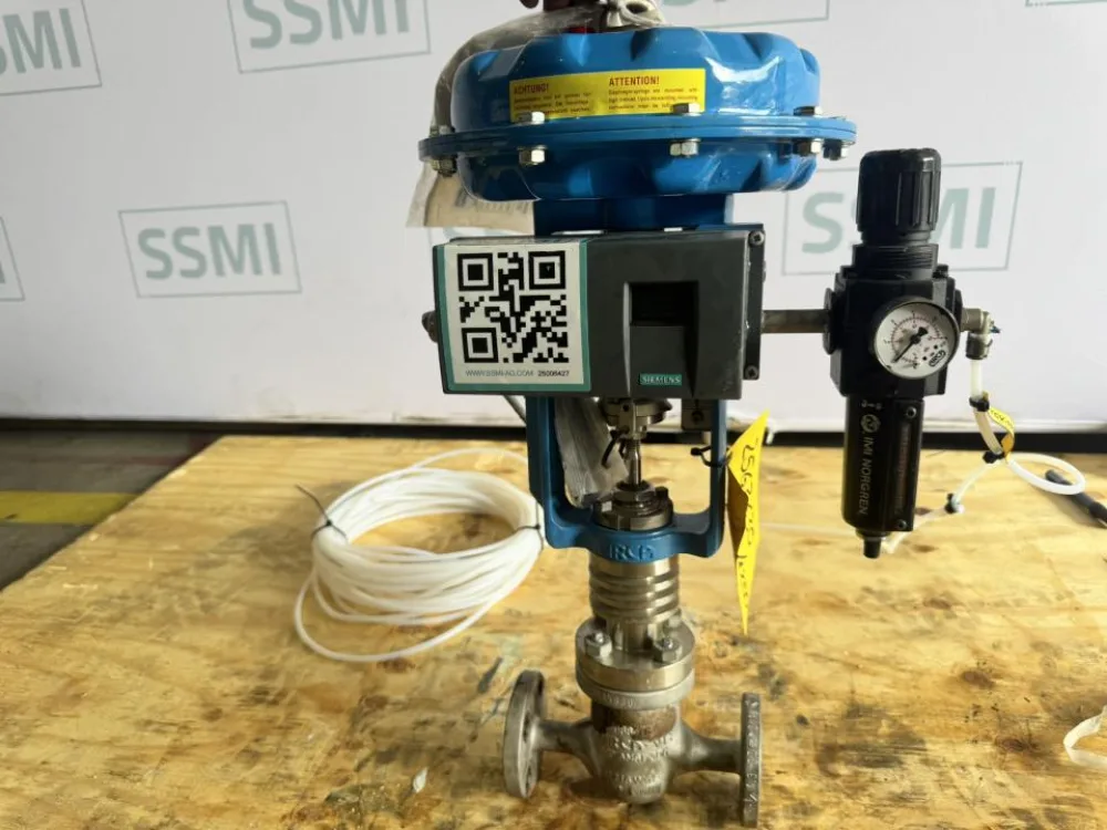 2019 ARCA Regler / Siemens Pneumatic Globe Control Valve with Smart Positioner