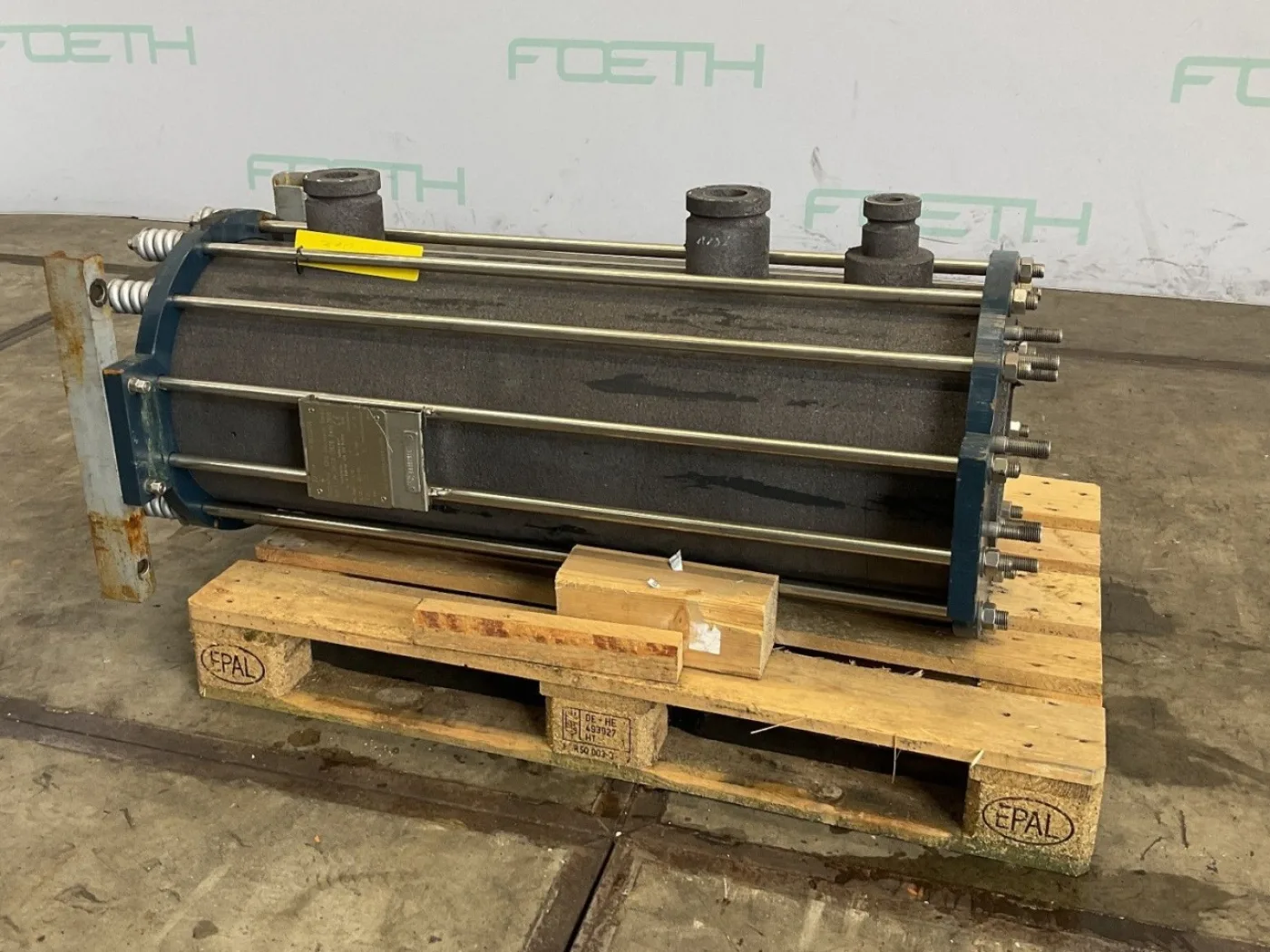 Gab Neumann Annular Groove graphite heat exchanger (22 l) - Shell and tube heat exchanger - 1