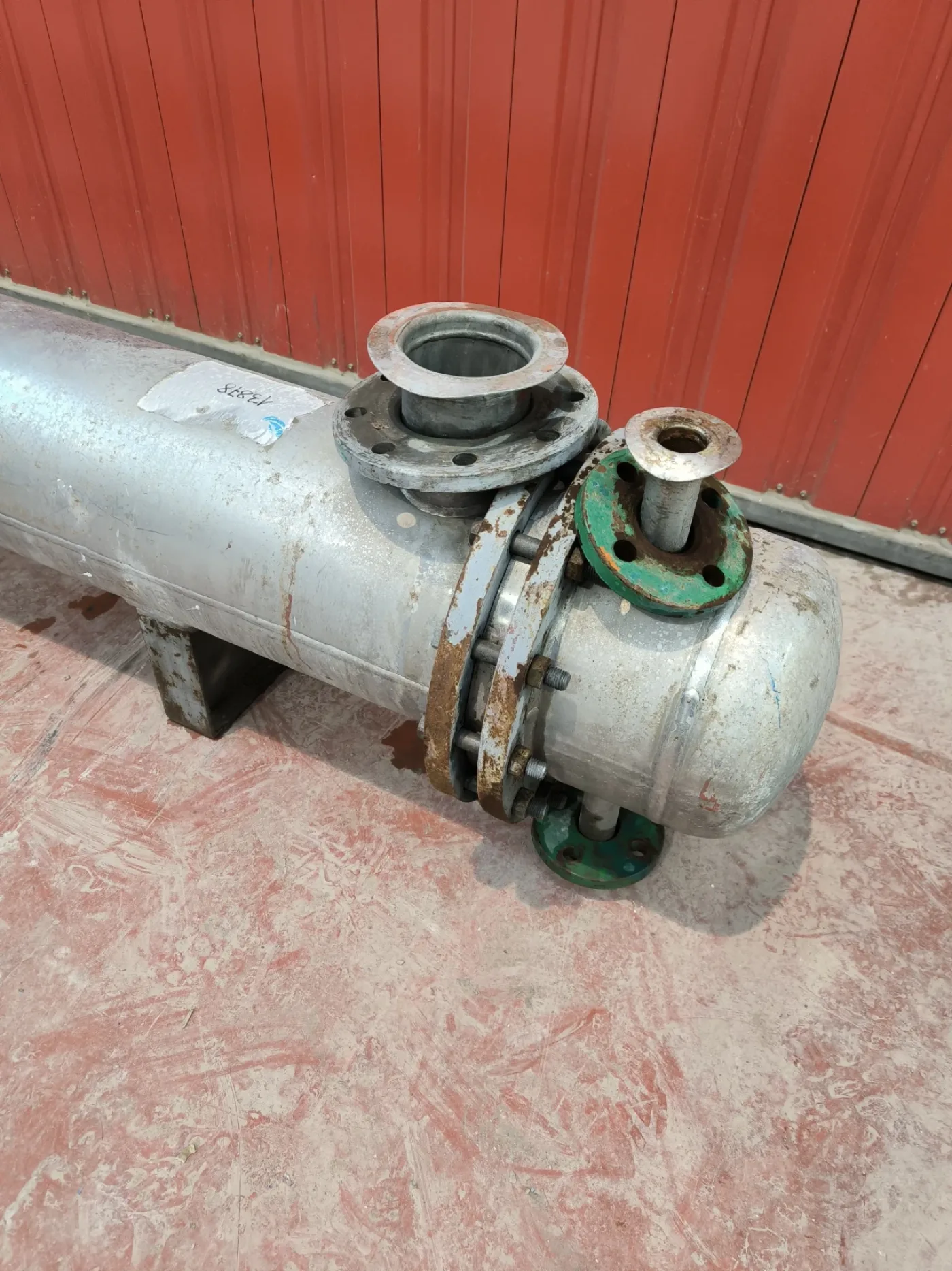 STAINLESS STEEL TUBULAR HEAT EXCHANGER 5.1 M² - 3