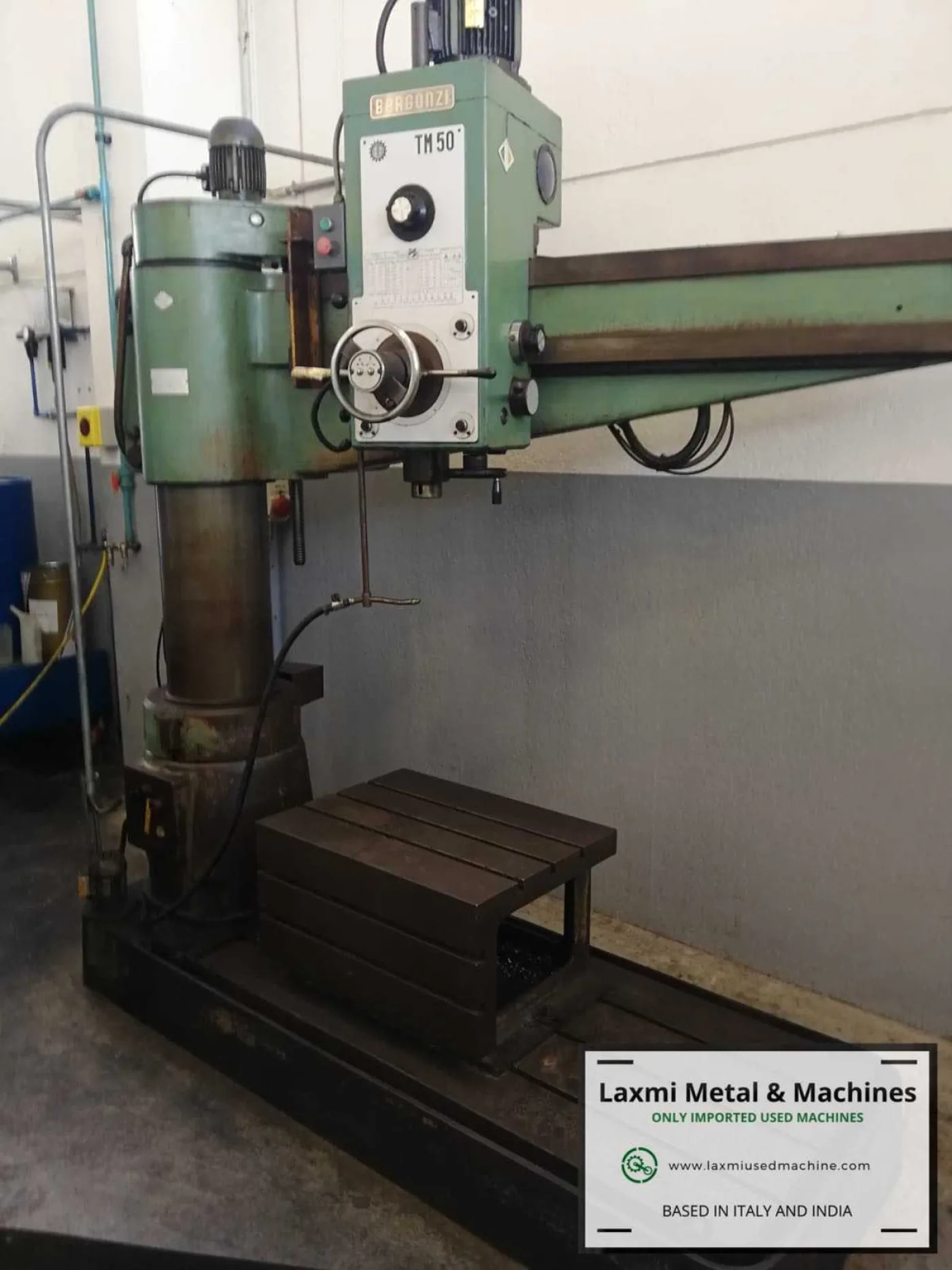 RADIAL DRILL, BERGONZI - TM 50 - Laxmi Metal & Machines, Rohtak - 3