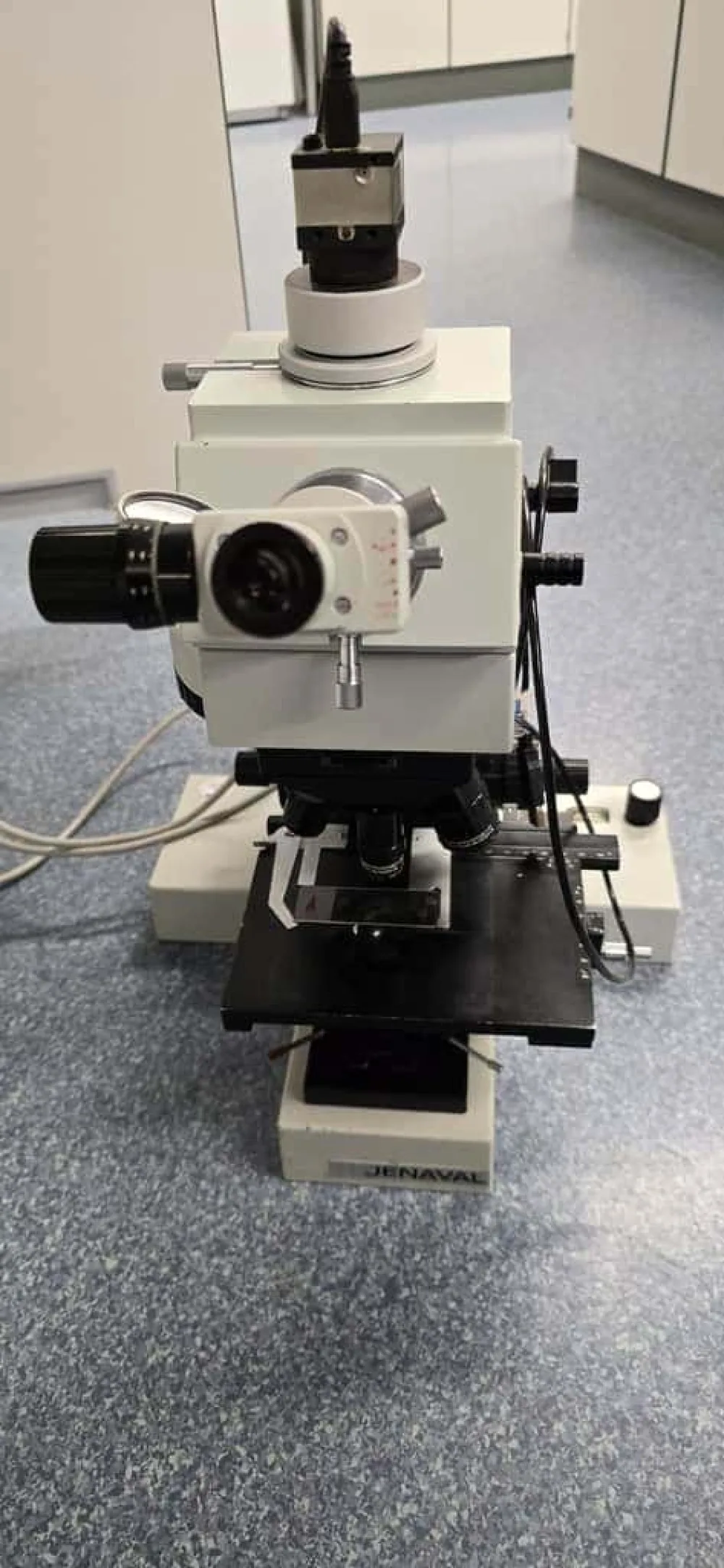 Jenaval Microscoop met camera