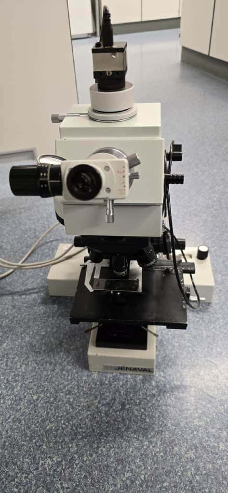 Jenaval Microscoop met camera