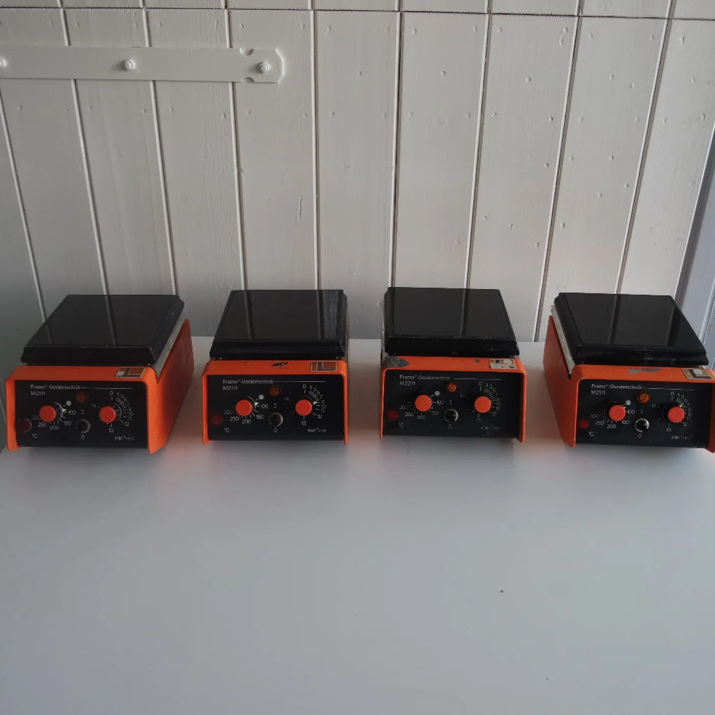 1196- Used Framo Geratetechnik M21/1 magnetic stirrer - 1
