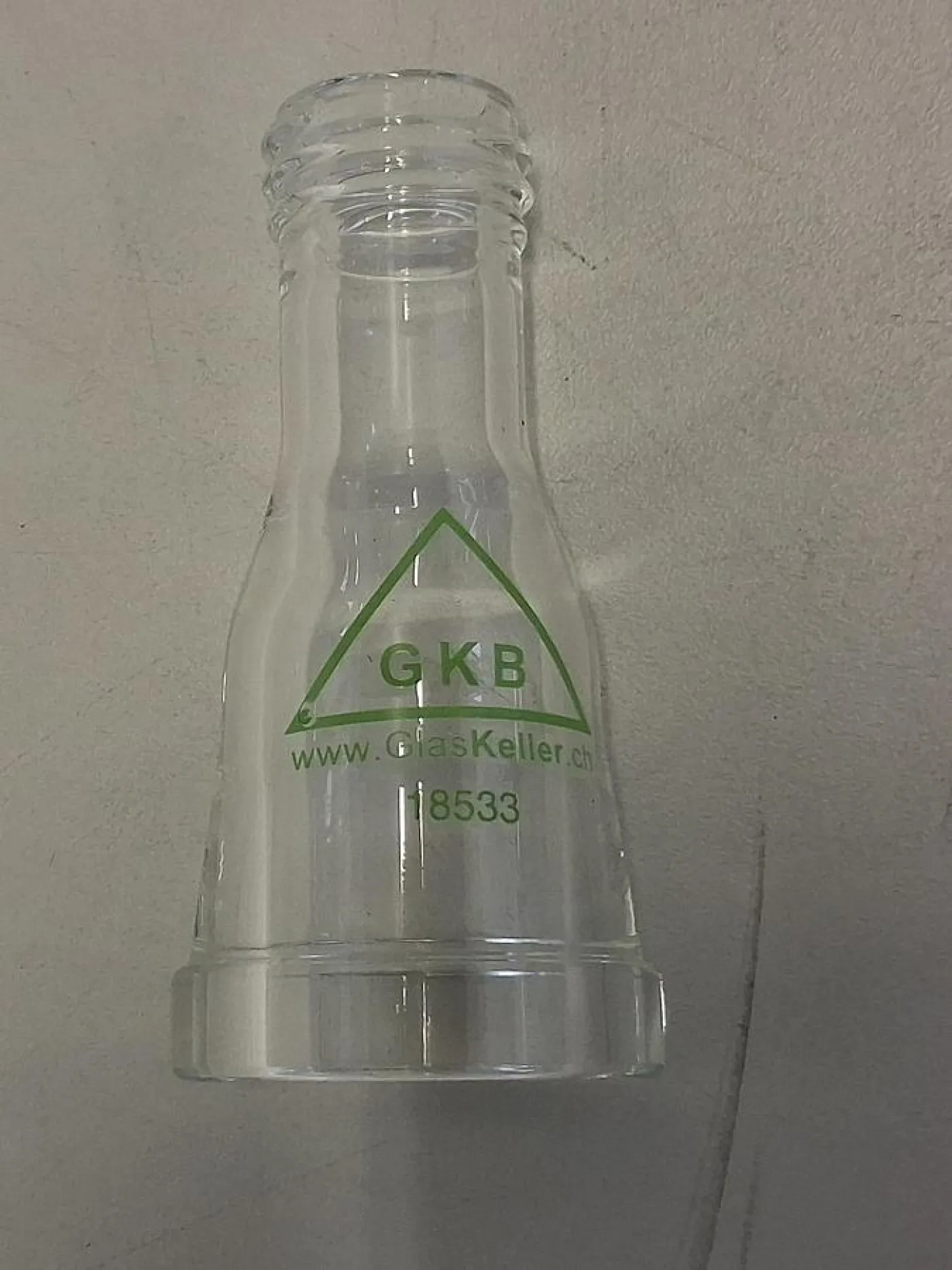 Glas Keller Reduzierstück / Glasadapter, Modell 18533 - 5