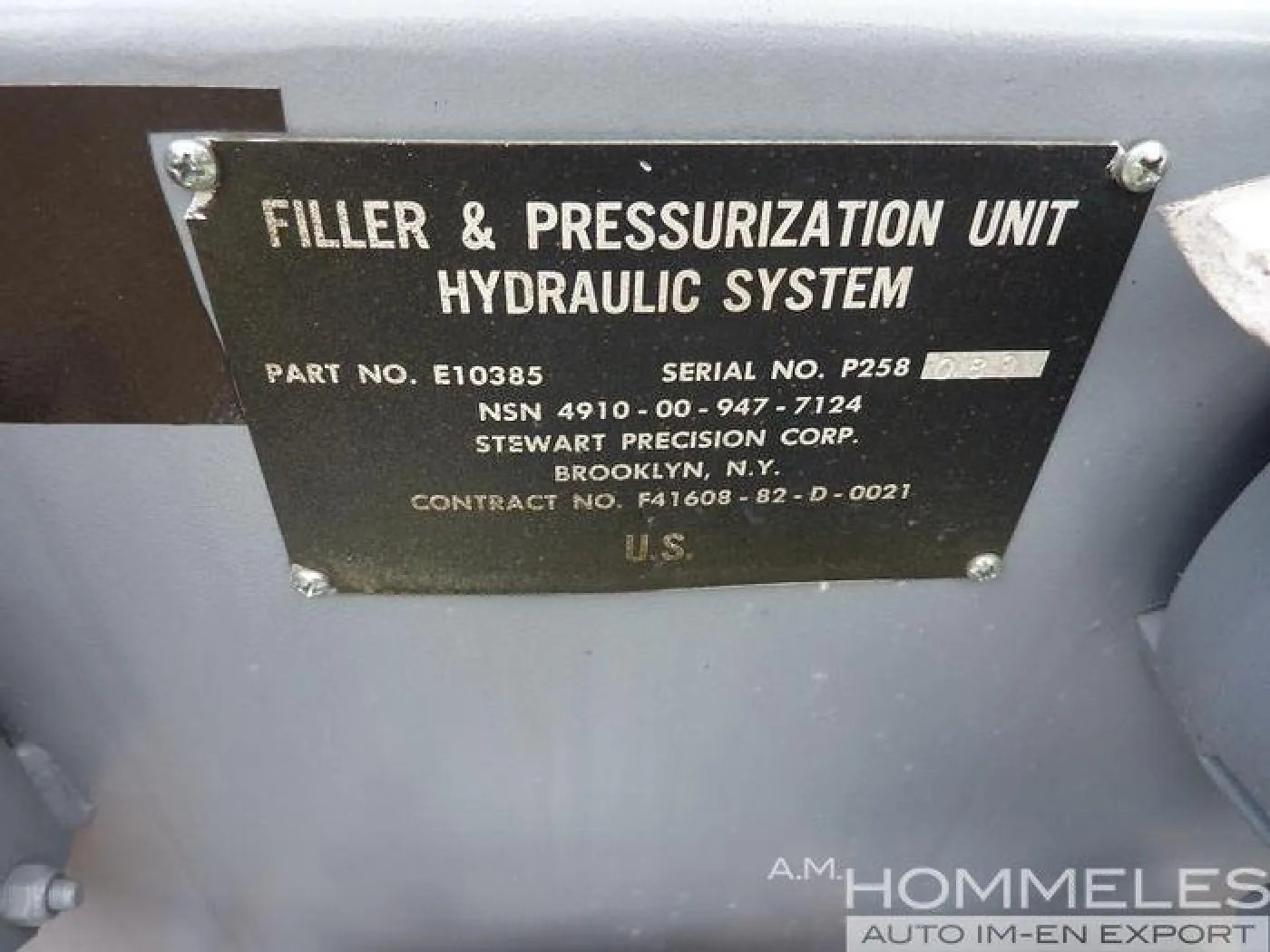 Stewart precision corp E10385 - 5