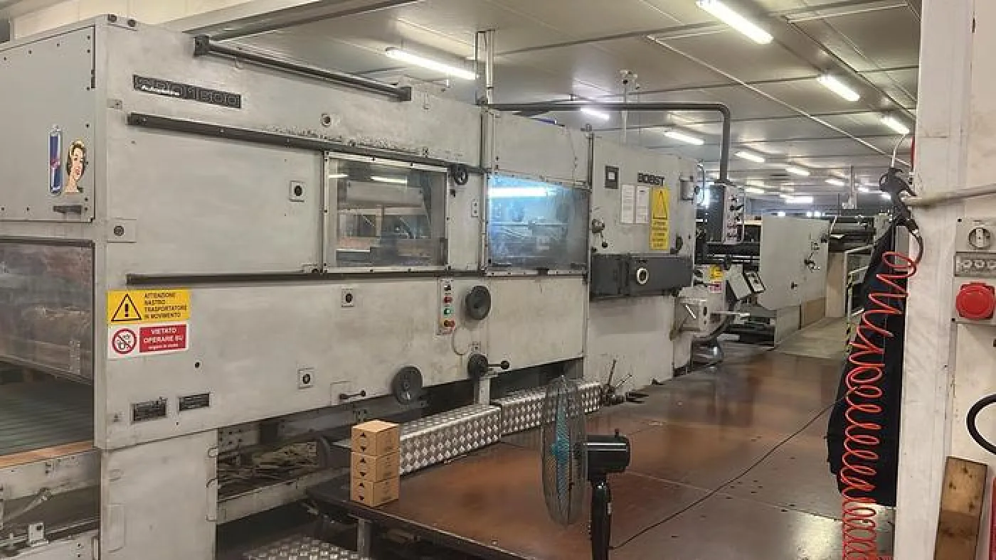 1988 Macchina da stampa Bobst + autoplatina SPO 1600 - 4
