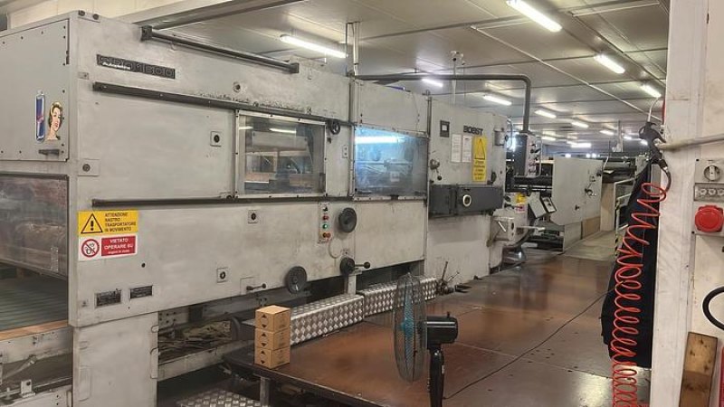 1988 Macchina da stampa Bobst + autoplatina SPO 1600
