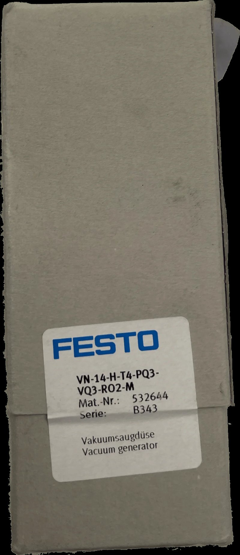 Festo Vakuumsaugdüse VN-14-H-T4-PQ3-VQ3-RO2-M