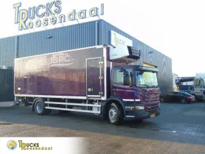 Scania P230 + carrier supra 950 + euro 5 + lift