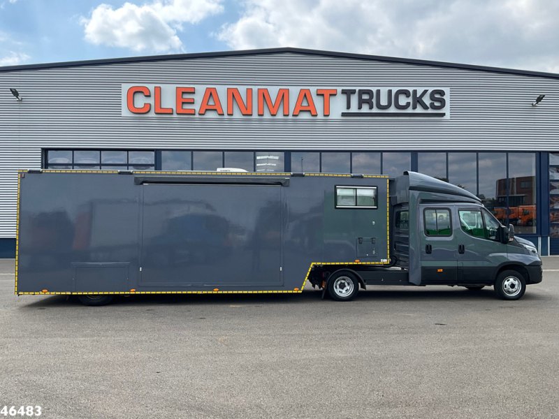 Iveco Daily 50C21 + Kuiper KPRO54 gesloten laadbak BE-Combi Just 31.119 km!