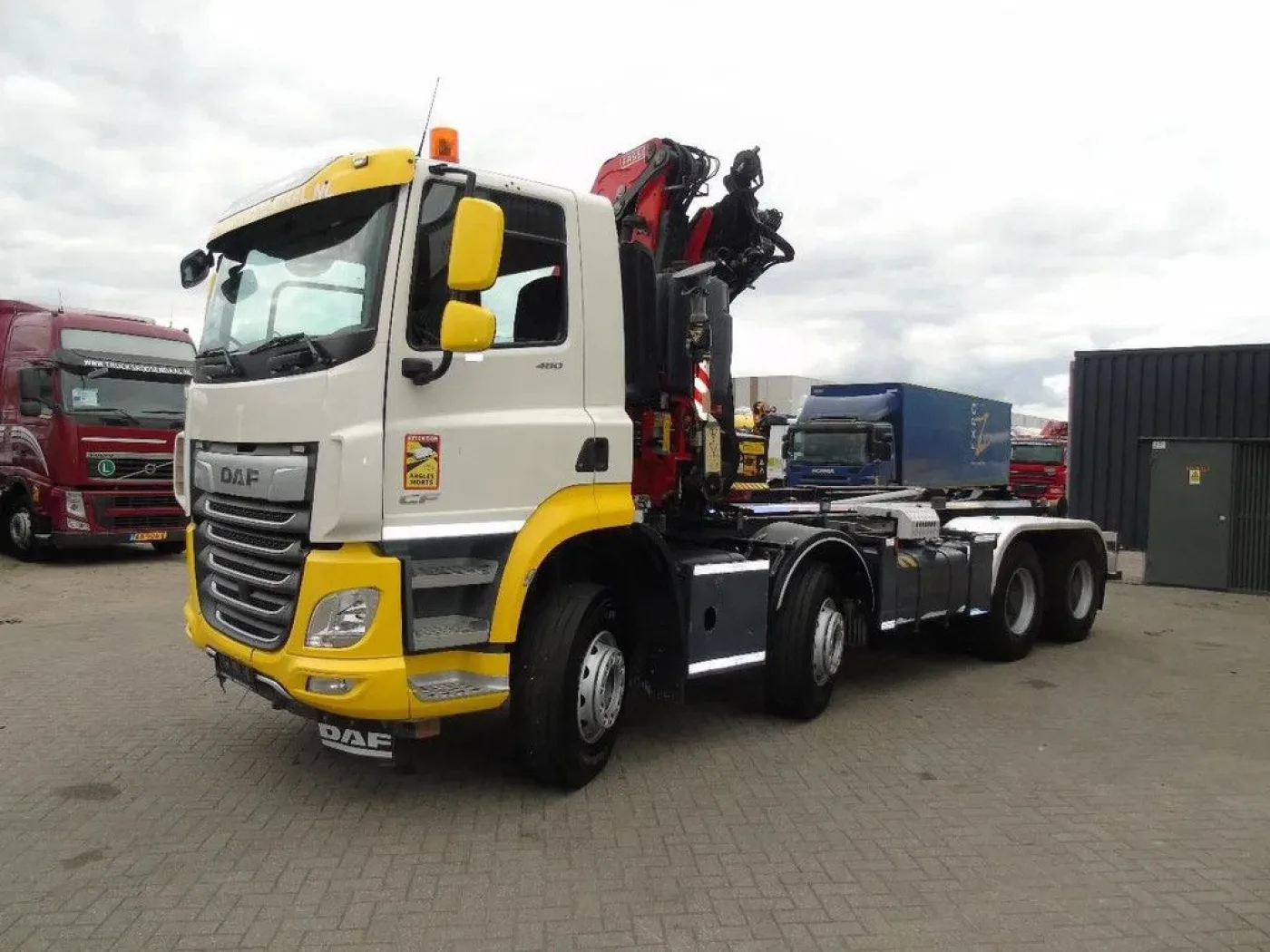 DAF Cf 480 + Fassi 16T/M + 20T Hook + 8X4 + Remote - 6