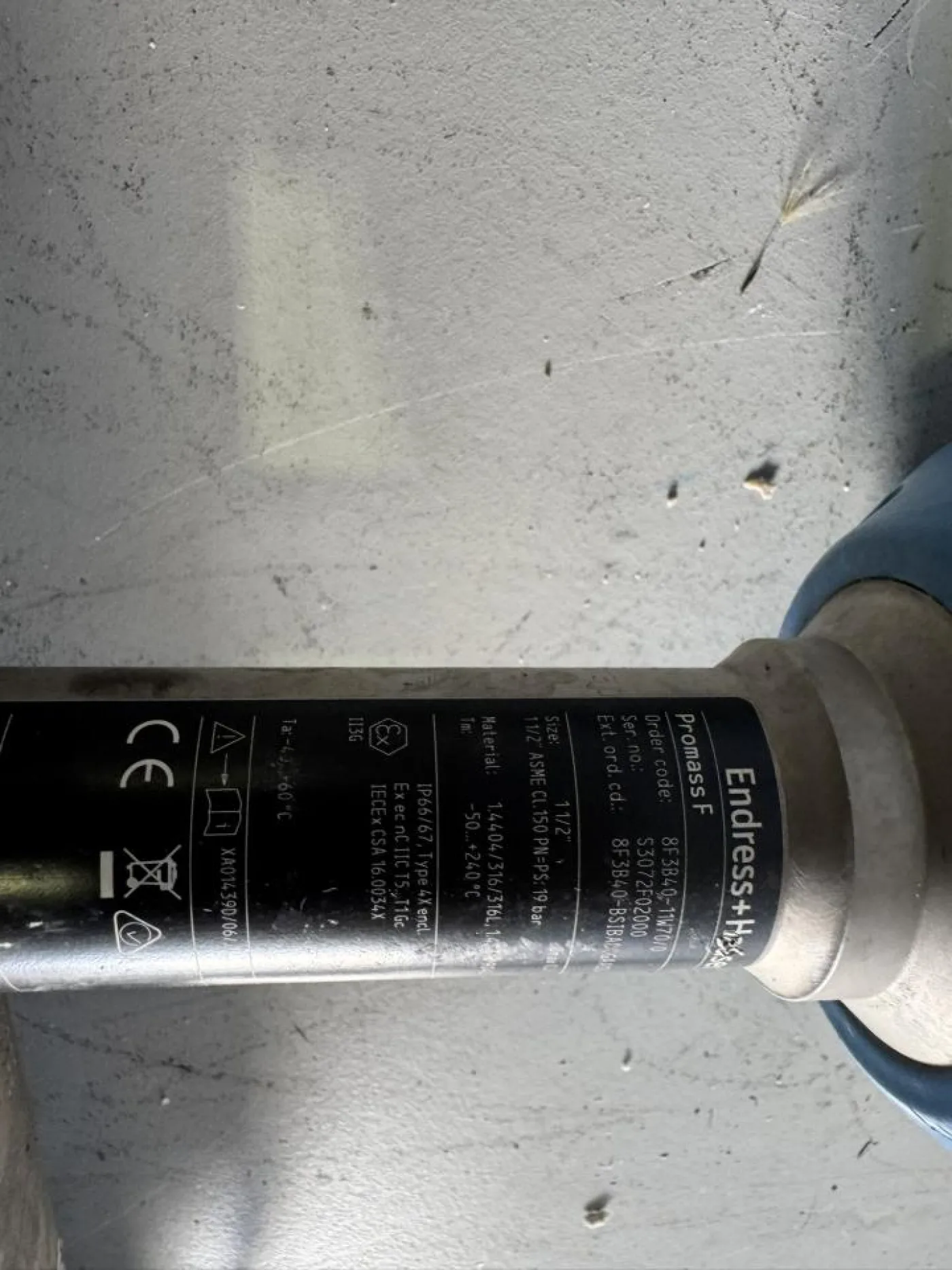 2021 Endress+Hauser Coriolis flow meter - 3