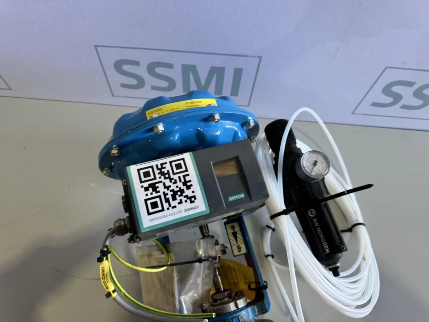 2019 ARCA Regler / Siemens Pneumatic Globe Control Valve Assembly with Smart Positioner - 2