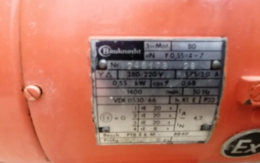 Walter Brucks Type 8 - Coating pan