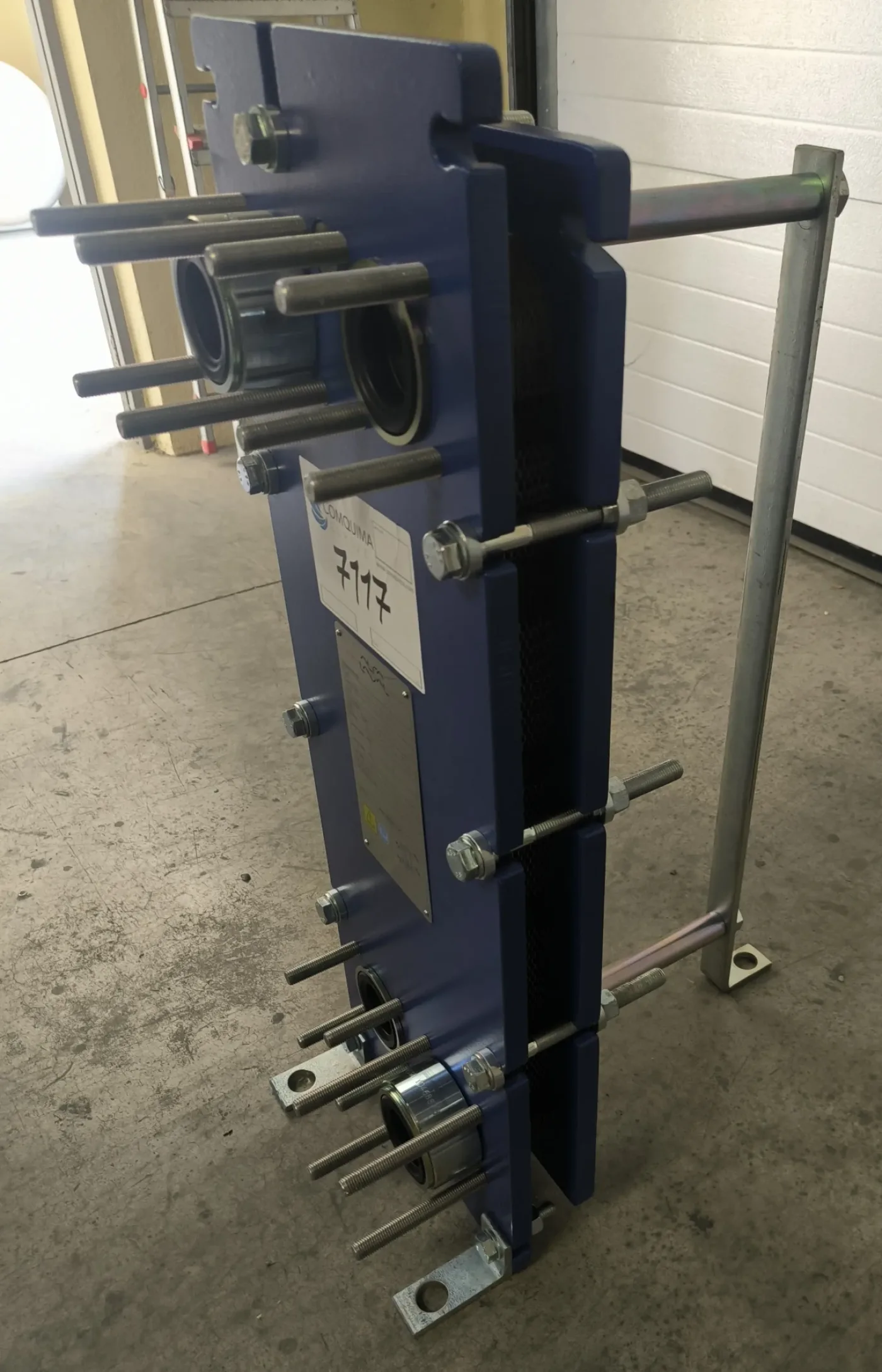ALFA LAVAL M6 FM PLATE EXCHANGER STAINLESS STEEL 316 UNUSED - 2