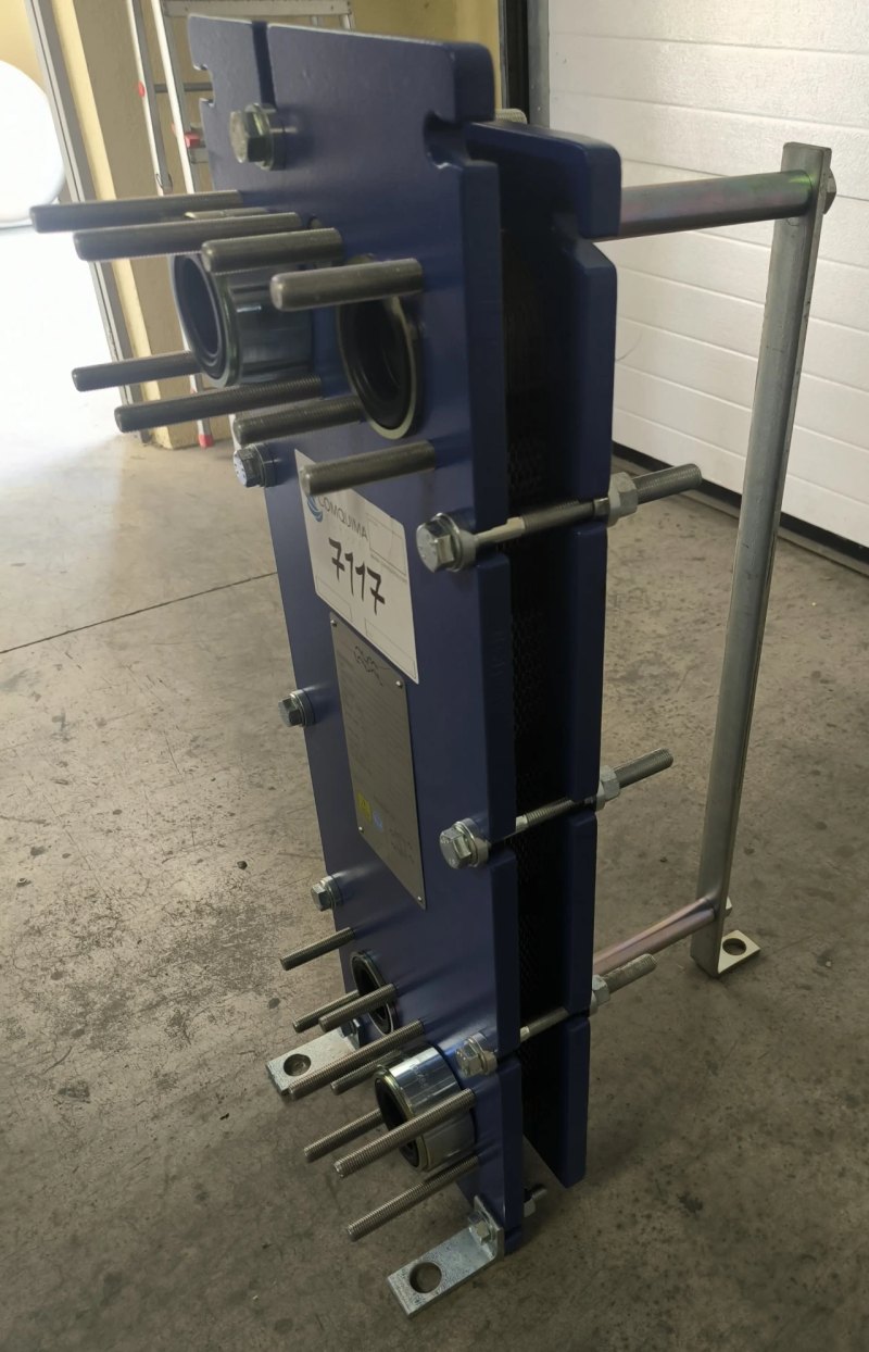ALFA LAVAL M6 FM PLATE EXCHANGER STAINLESS STEEL 316 UNUSED