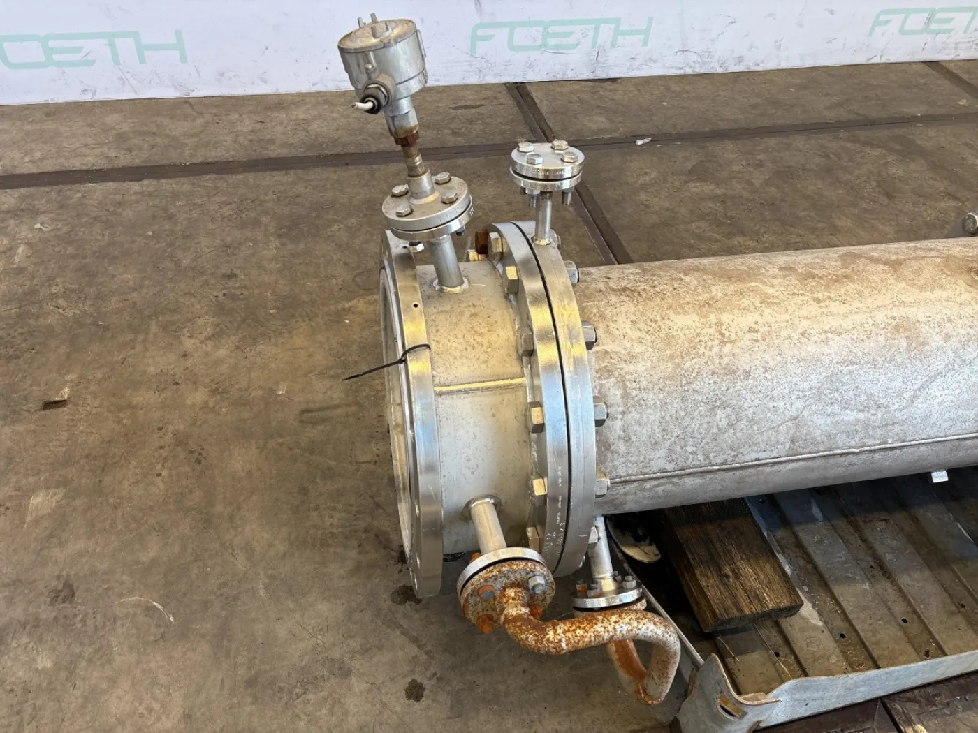Buss-SMS Falling Film Gas Cooler (3.15 m2) - Shell and tube heat exchanger - 7