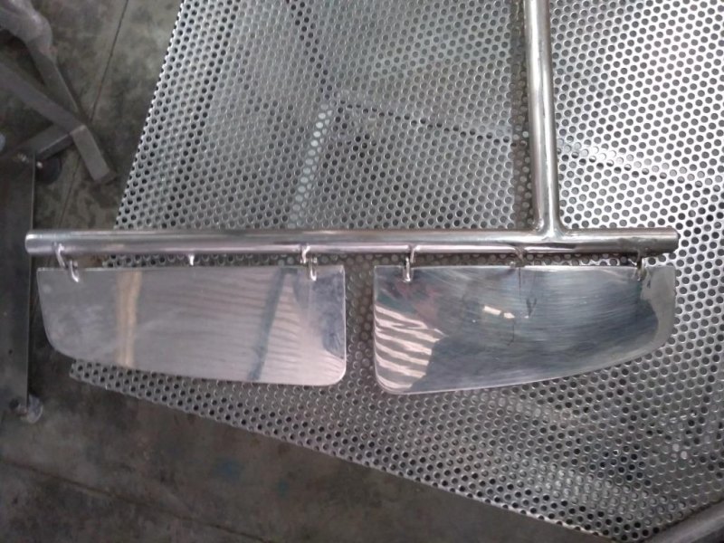 PALA DI MESCOLAZIONE IN ACCIAIO INOX