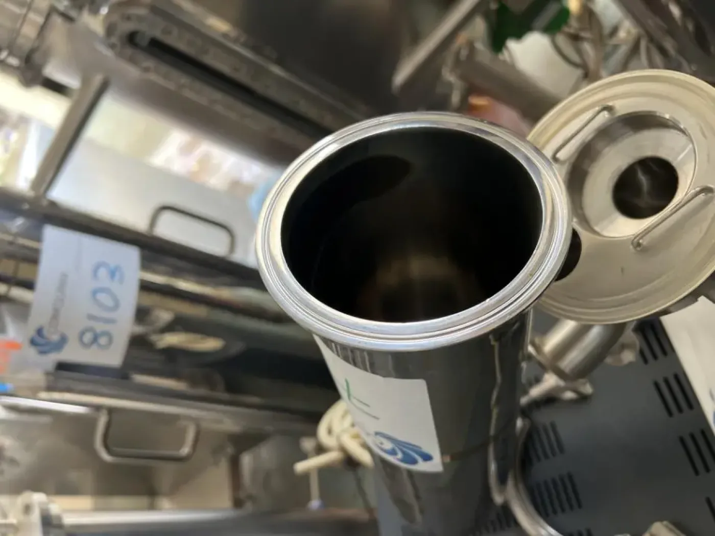 USED SARTORIUS 7P01QY25TCDFELB STAINLESS STEEL FILTER 3.6 LITERS - 2