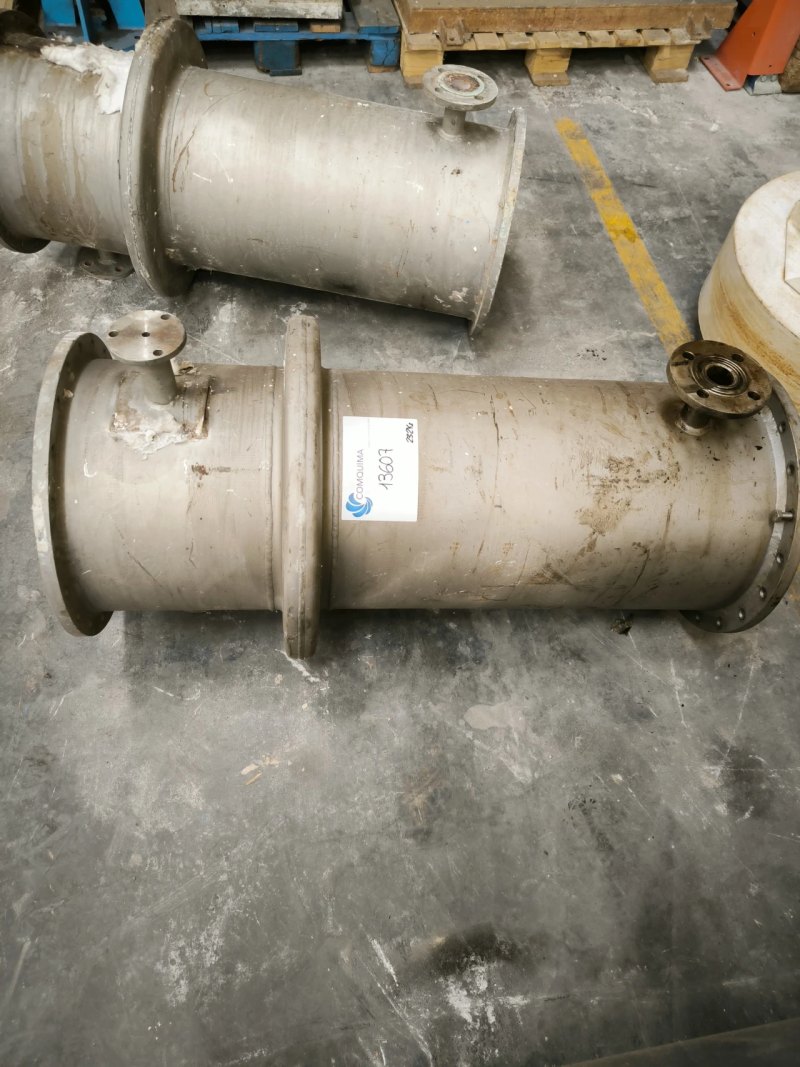 STAINLESS STEEL TUBULAR HEAT EXCHANGER 9 M2
