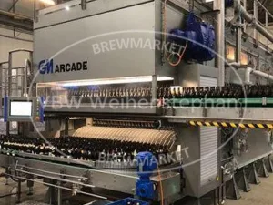 Bottle washing machine