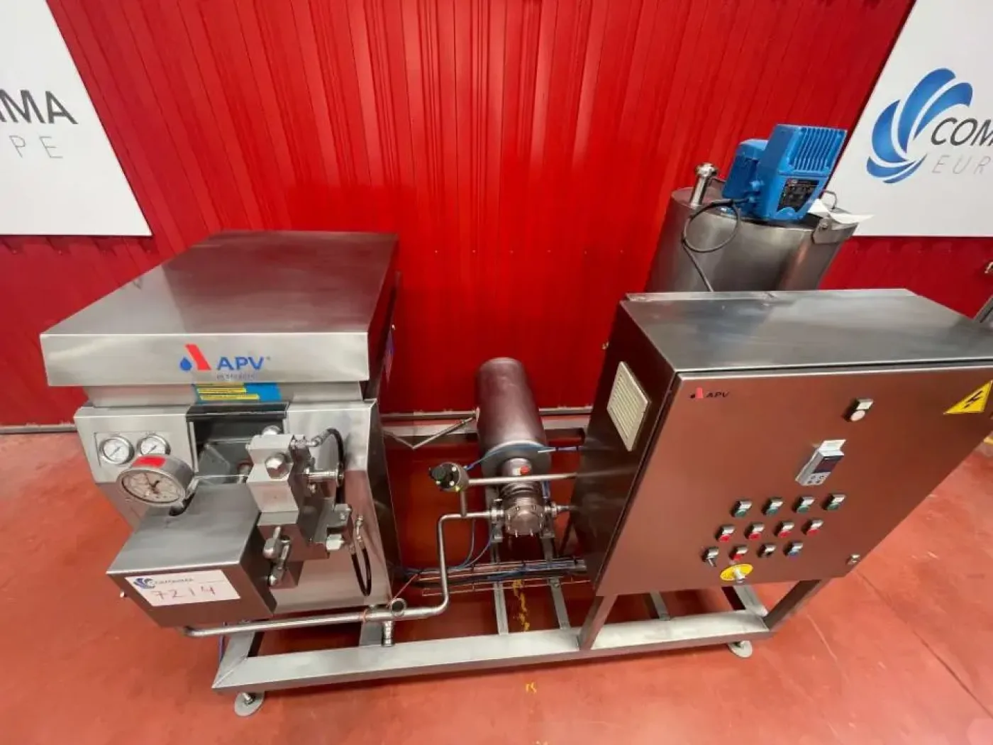 USED APV GAULIN 5 4.3B HOMOGENIZER - 7