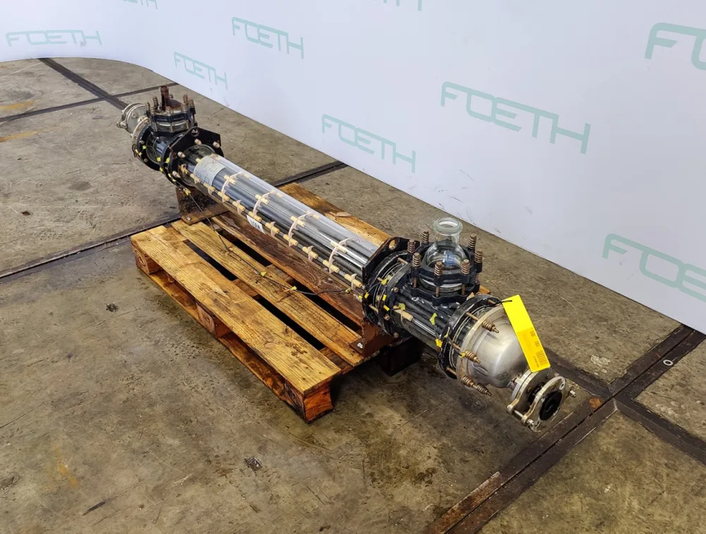 QVF Glasstechnik ROB 32/150/SH/3/SIC - 3,2 m² - Shell and tube heat exchanger
