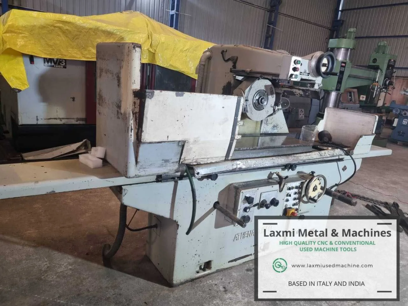 SURFACE GRINDER, ATHENA - T1500 - Laxmi Metal & Machines, Rohtak - 7