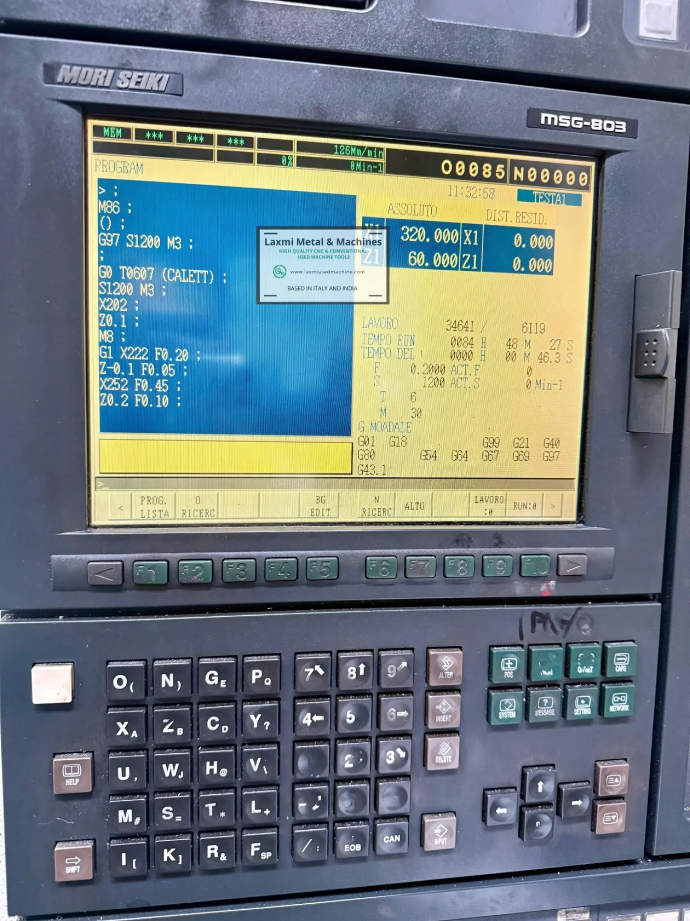 CNC LATHE, MORI SEIKI - RL 250 - Laxmi Metal & Machines, Rohtak - 2