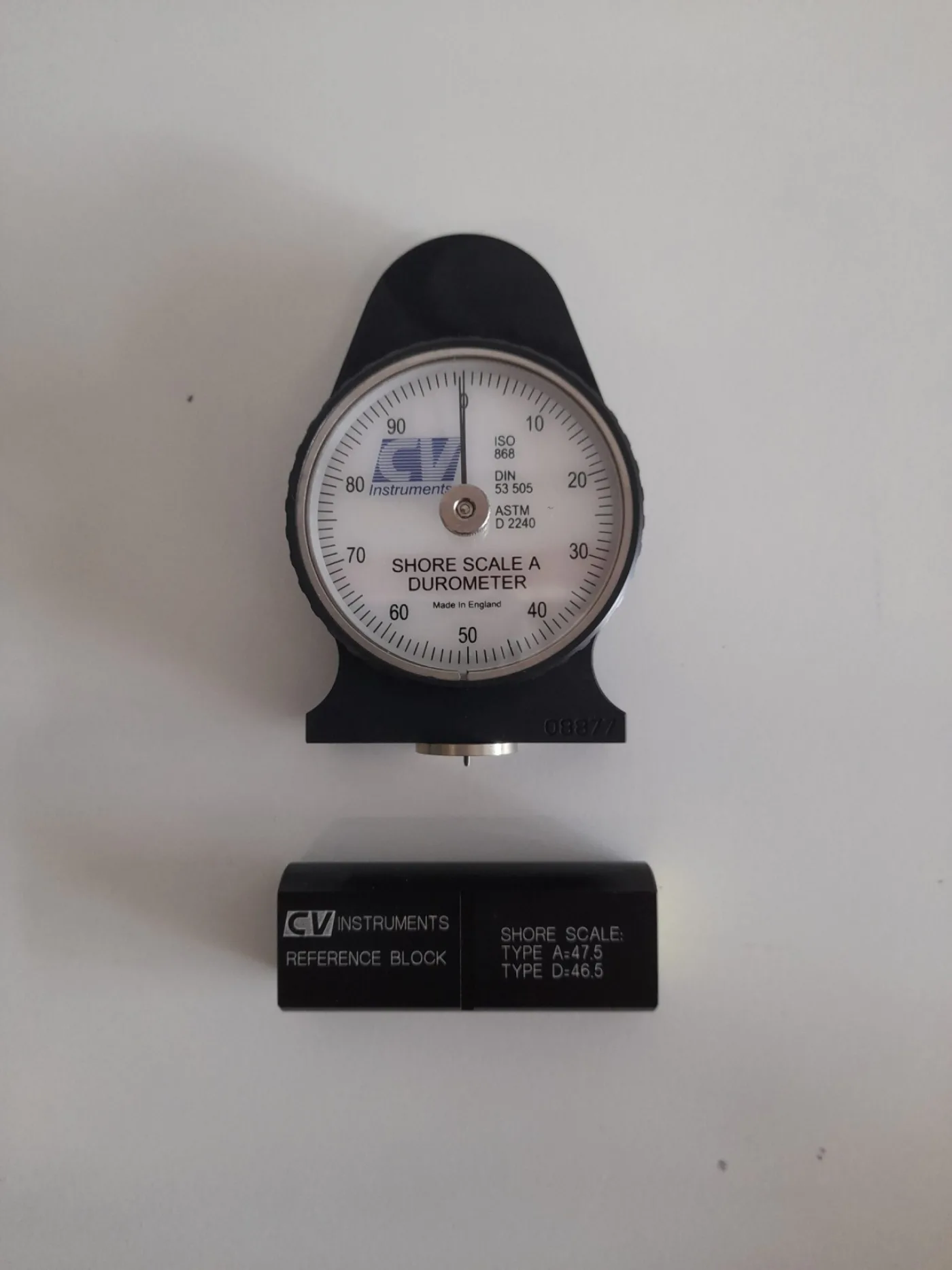 1586 - Used Shore scale A Durometer - 1