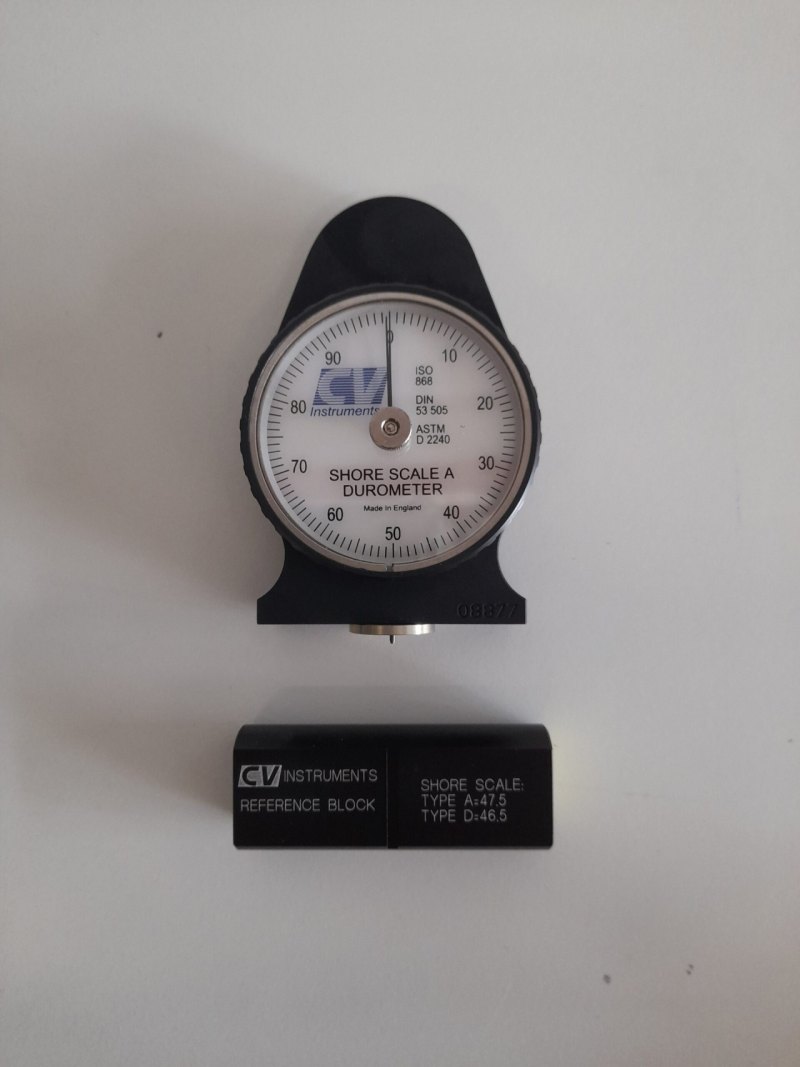 1586 - Used Shore scale A Durometer