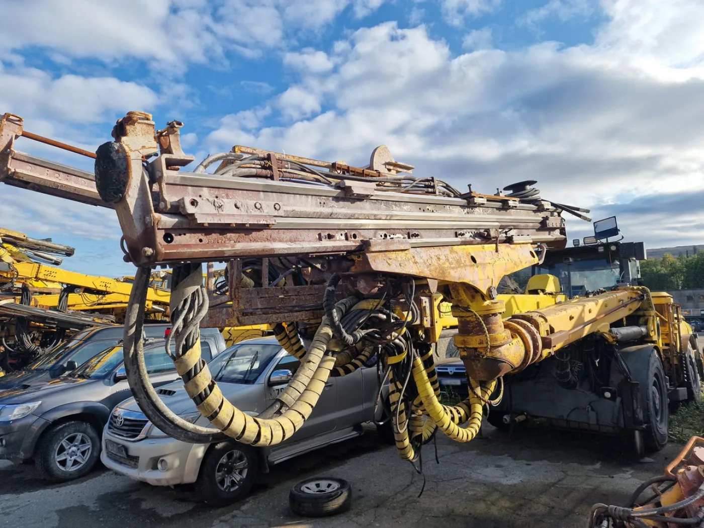 Sandvik DS411 Underground Rock Drill - 6