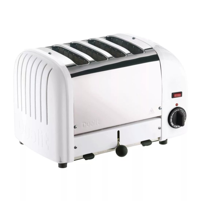 Dualit 4 Slice Vario Toaster White 40355 - islandcatering