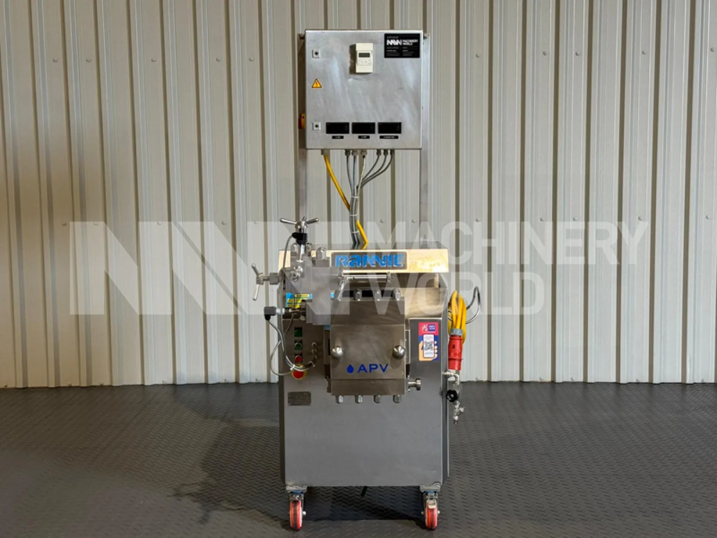 200 LPH APV Rannie BT 14.38 (600 Bar) 2-Stage Aseptic High Pressure Homogeniser - 2