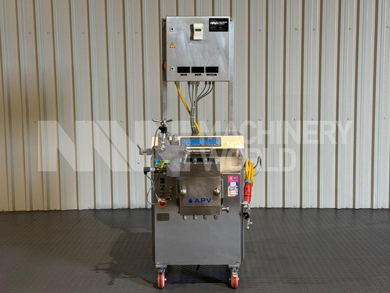 200 LPH APV Rannie BT 14.38 (600 Bar) 2-Stage Aseptic High Pressure Homogeniser
