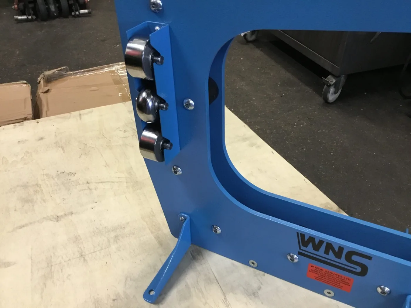 WNS Fabricated English Wheeling Machine 400mm - WNS - W. Neal Services Ltd - 6