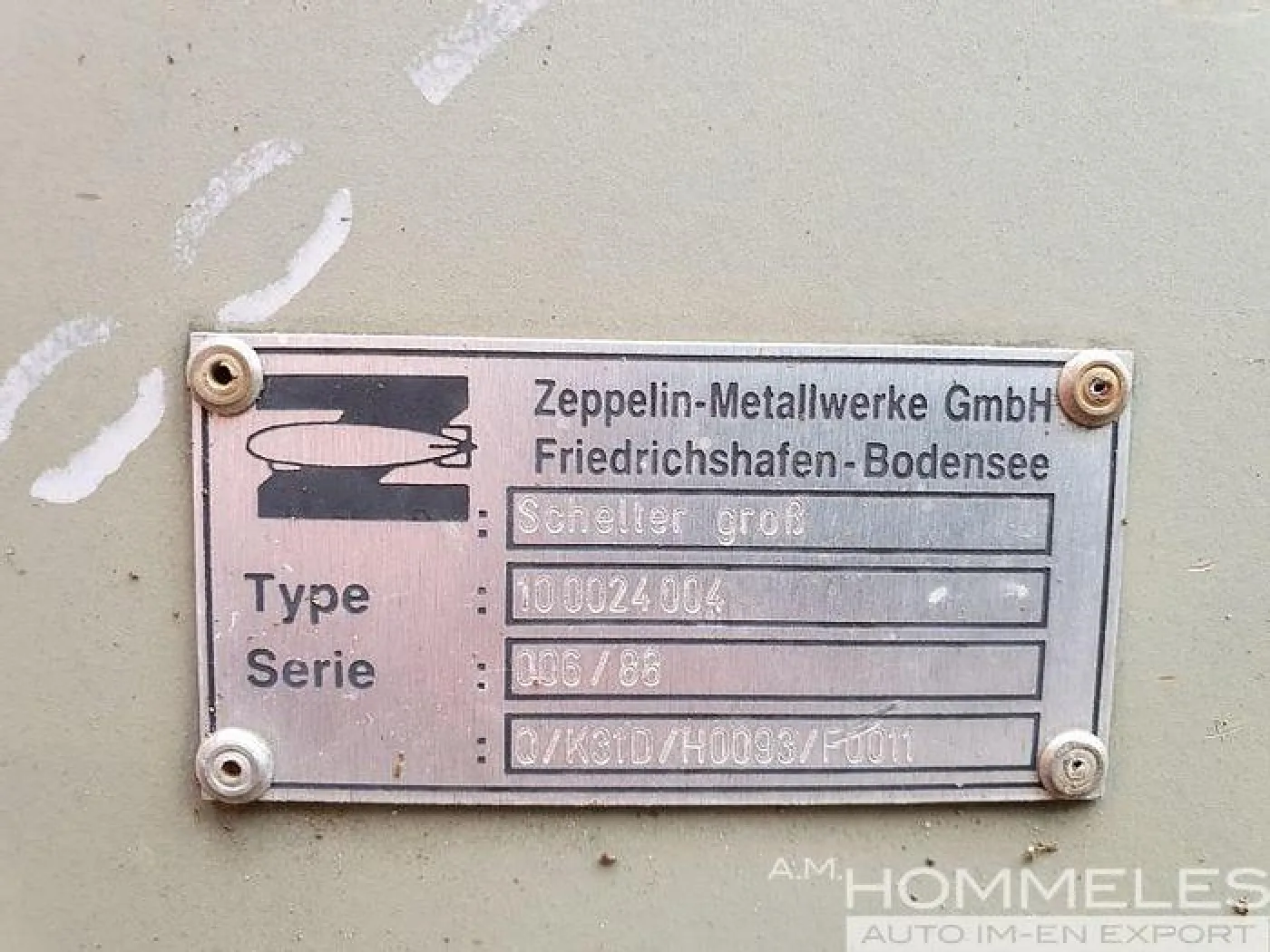 Zeppelin shelter groß - 8