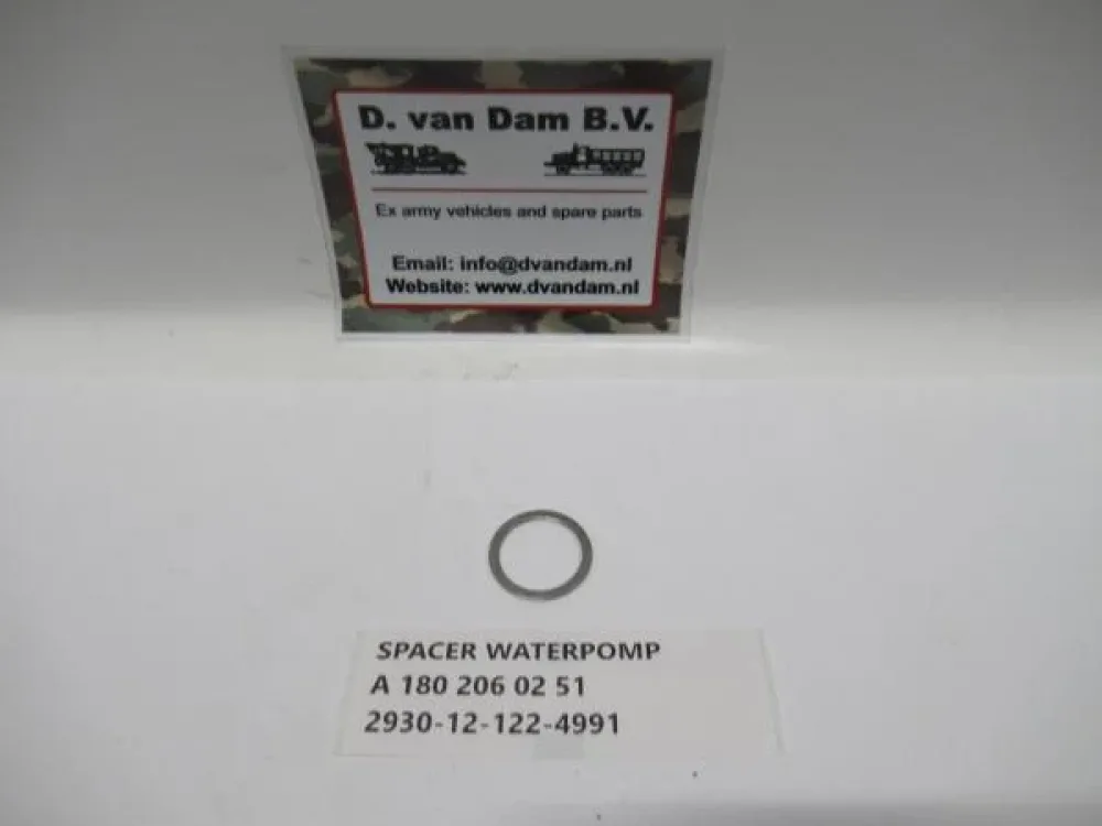 Spacer waterpomp