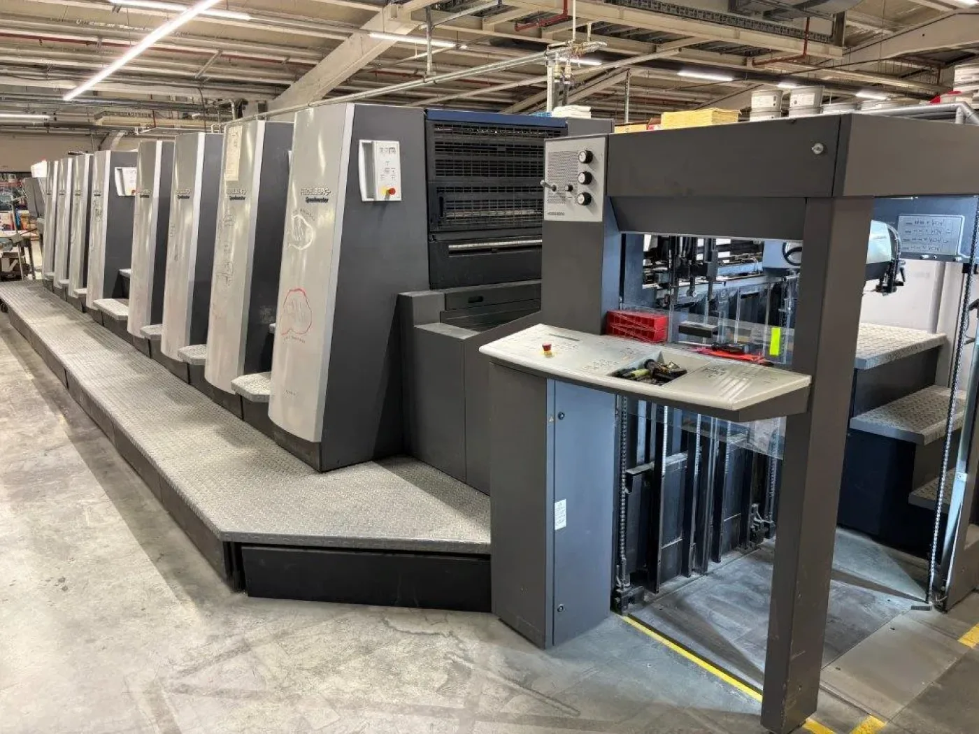 Heidelberg XL 75-8 P-C offset printing press - 2