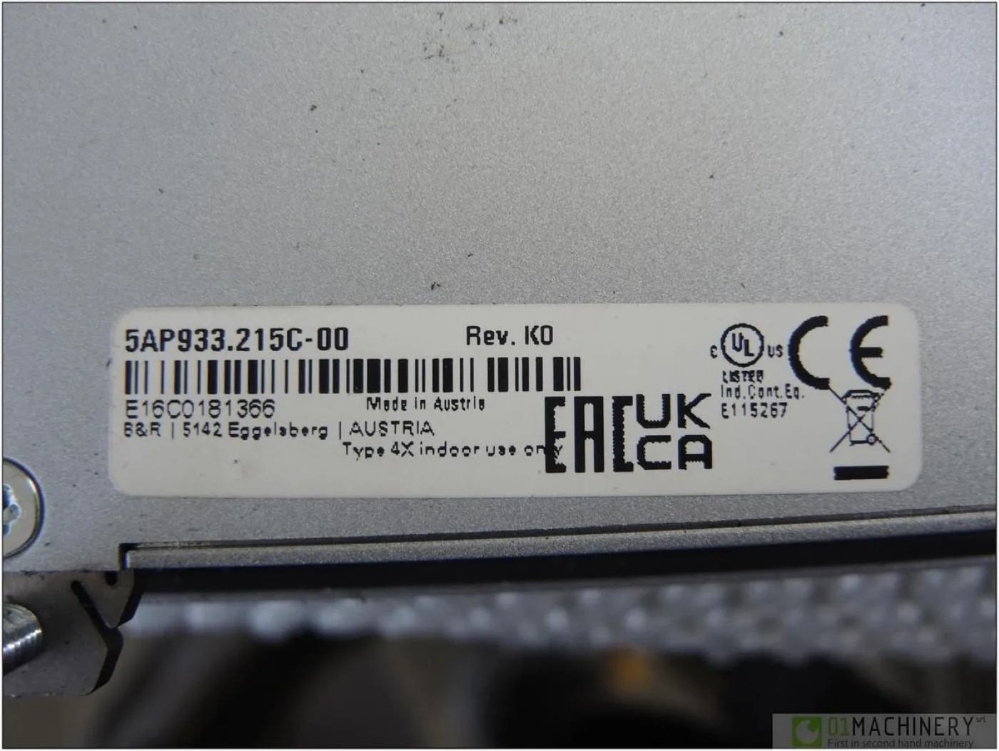 2020 B&R 5AP933.215C-00 AI2705 - 5