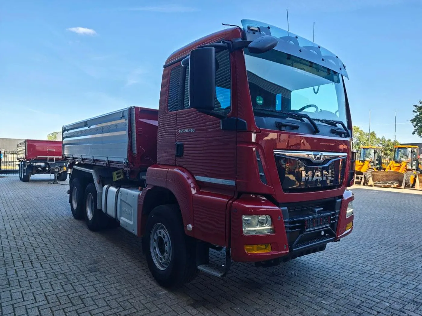 MAN TGS 26.460 6x4 Schwarzmuller 3 Seiten Kipper! - 6