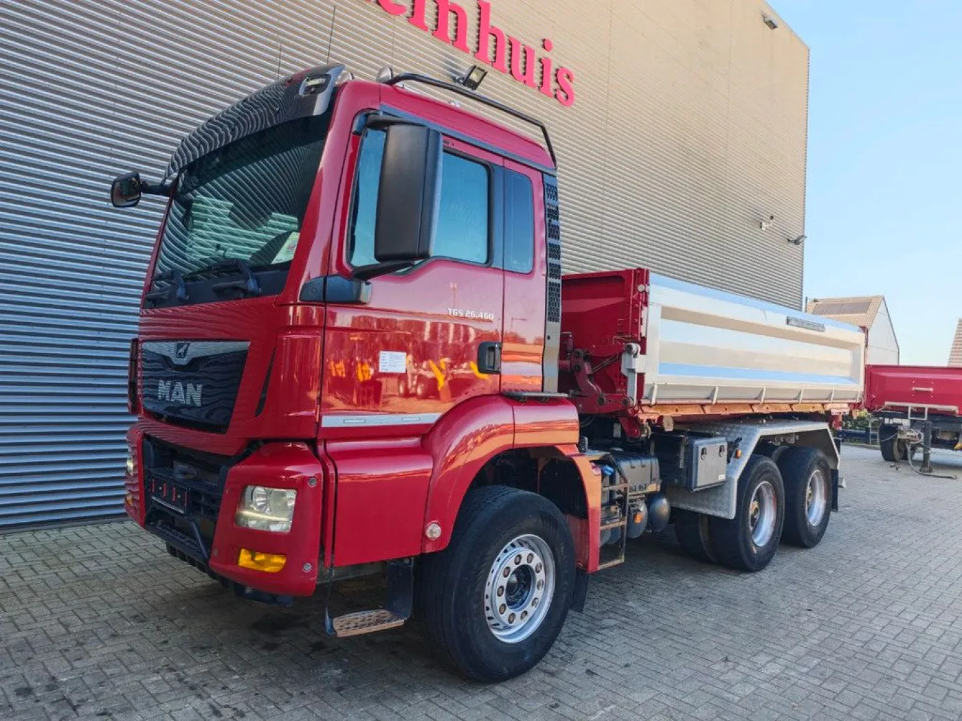 MAN TGS 26.460 6x4 Schwarzmuller 3 Seiten Kipper! - 2